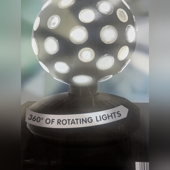 Easy Home Rotating Disco Ball - Picture 3 of 4